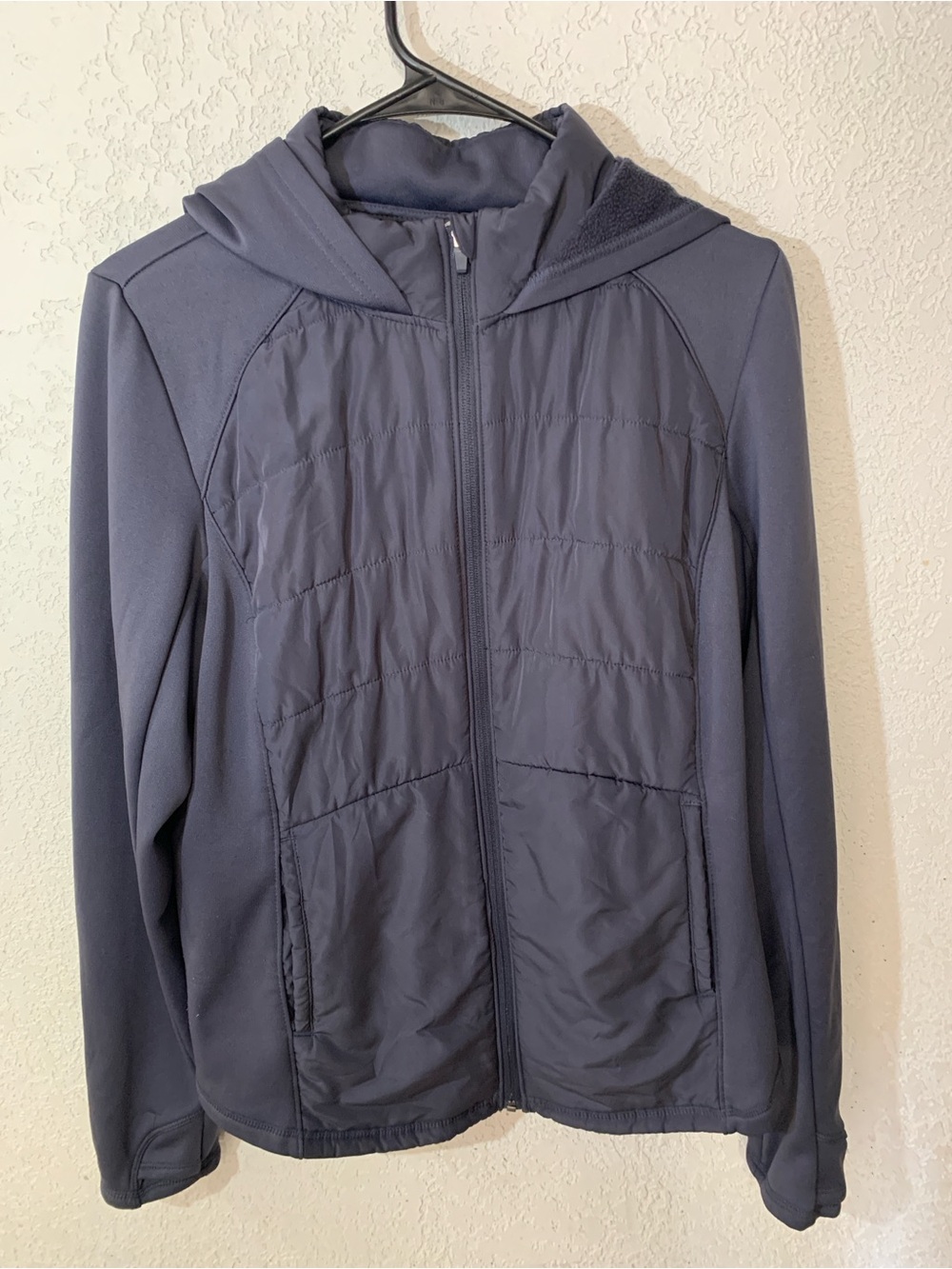 tek gear Women's Dusty Blue Hooded Utility Jacket